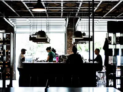 Busy restaurant